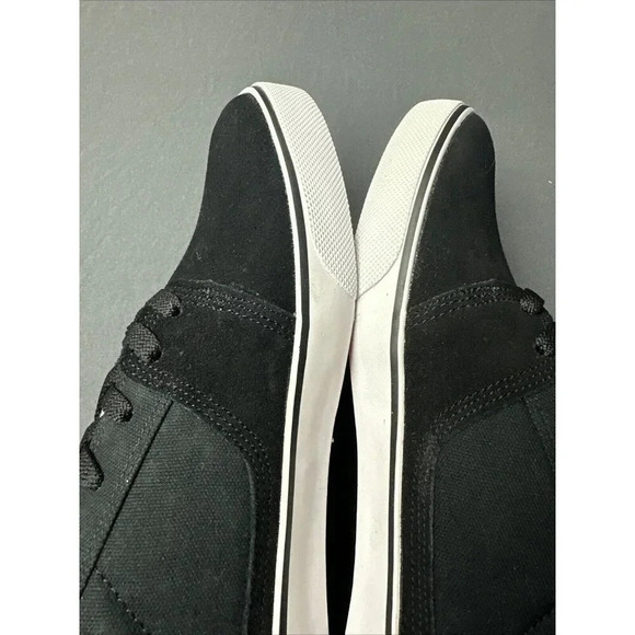 Mens Size 12 DC Tonik Black/Grey Red Leather & Cloth Top Skateboarding S… - Picture 8 of 17